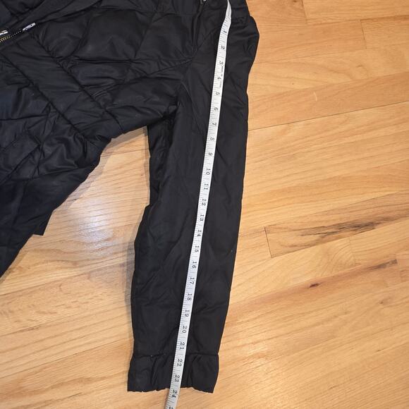 Juicy Couture Jacket Juniors XL Black Down Puffer back Ruffle READ - Picture 6 of 10